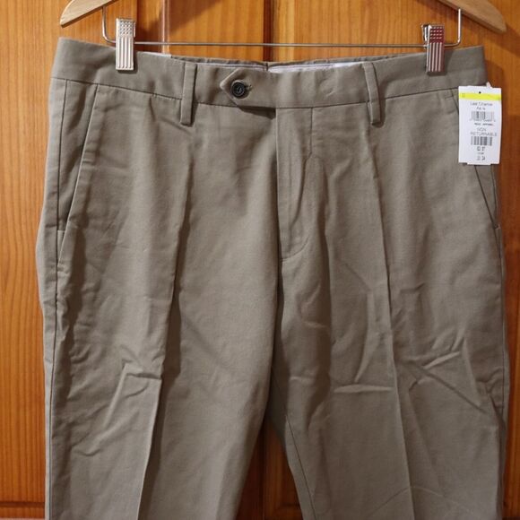 NNO7 No Nationality Khaki Theo Slim Taper Chino Pants NWT 34x34 Stretch Cotton - Picture 7 of 13